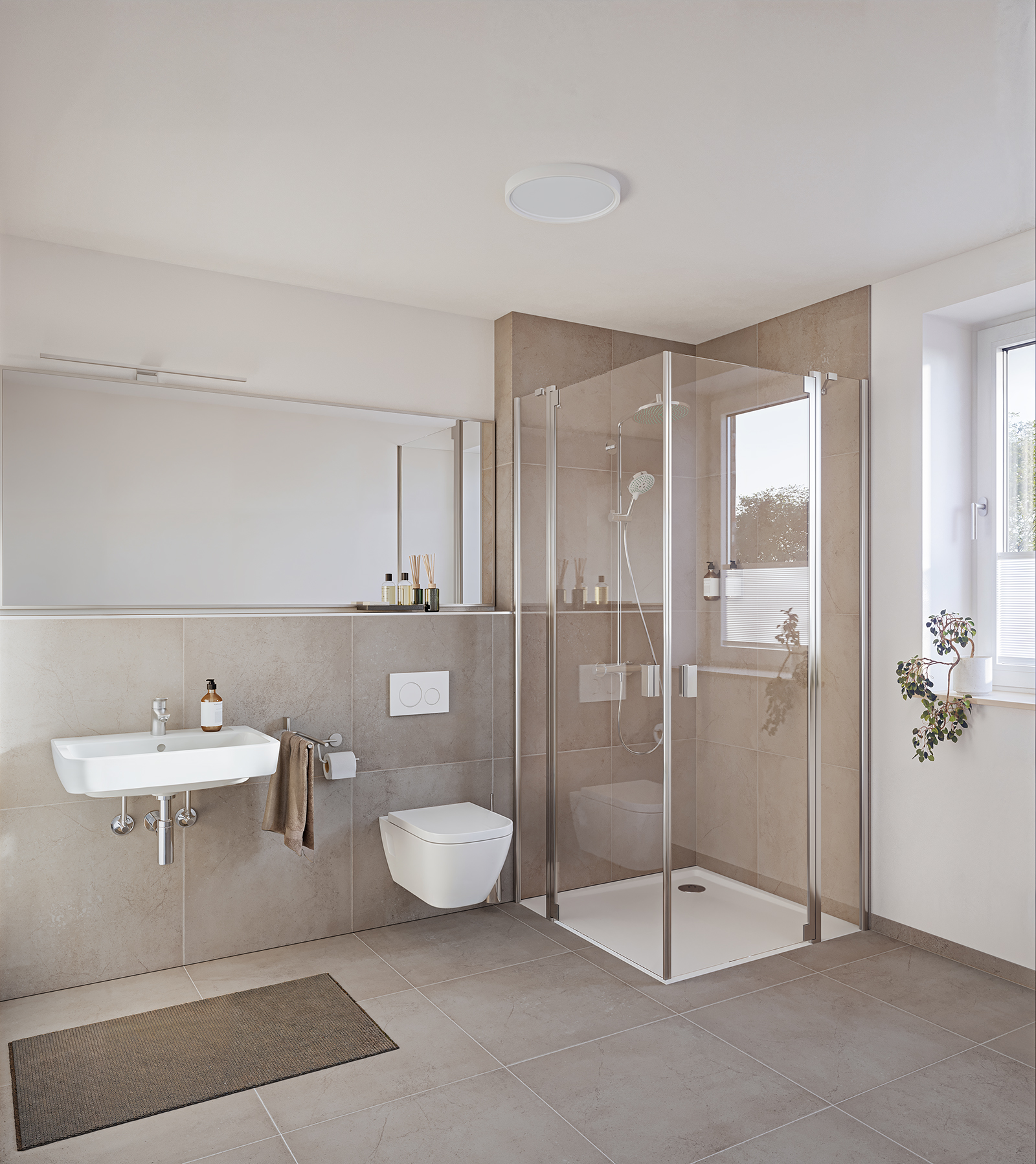 Burgsiedler Höfe — Badezimmer