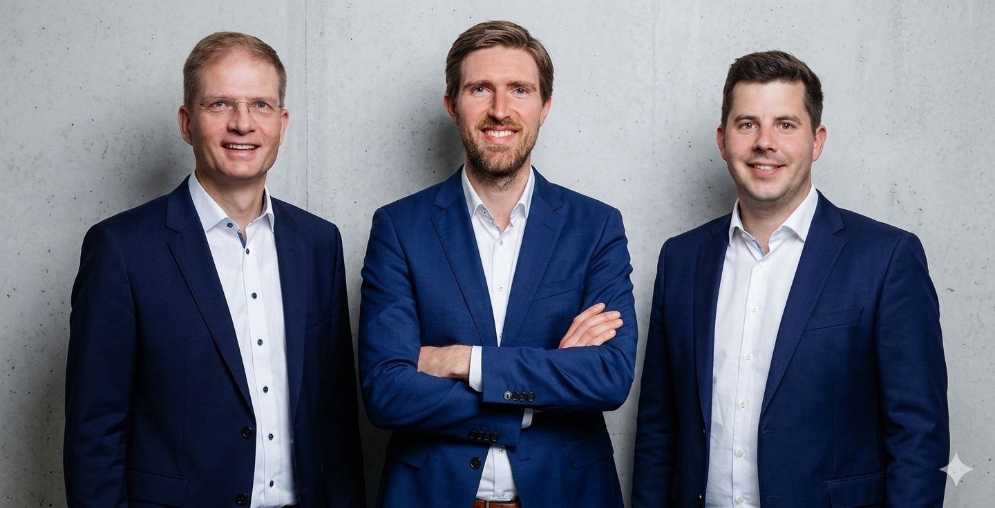 Geschäftsführung AOR Immobilien — Stefan Oellrich, Steffen Auffarth, Sebastian Röske